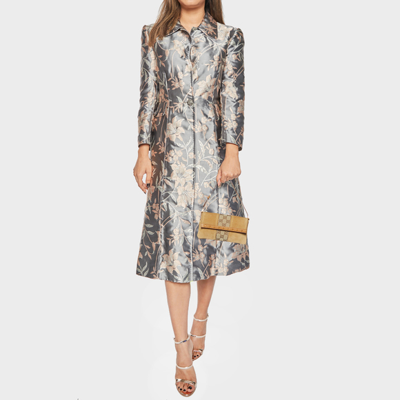 GUCCI Two Tone Beige GG Canvas, Suede and Leather Flap Pochette - Picture 2 of 8